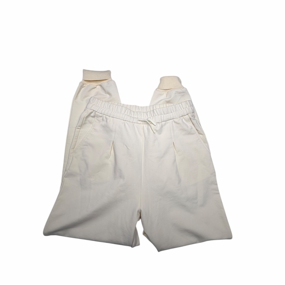 Varley Cream jogger  Pants medium EUC